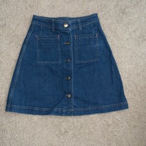 Denim skirt